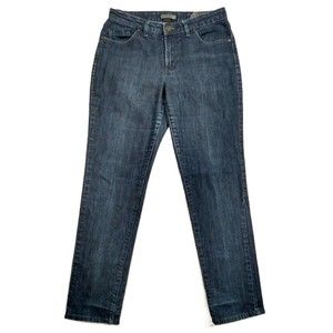 Nine West Jeans Womens 28 x 30 Size 8 Stretch Cotton Blend Denim Blue